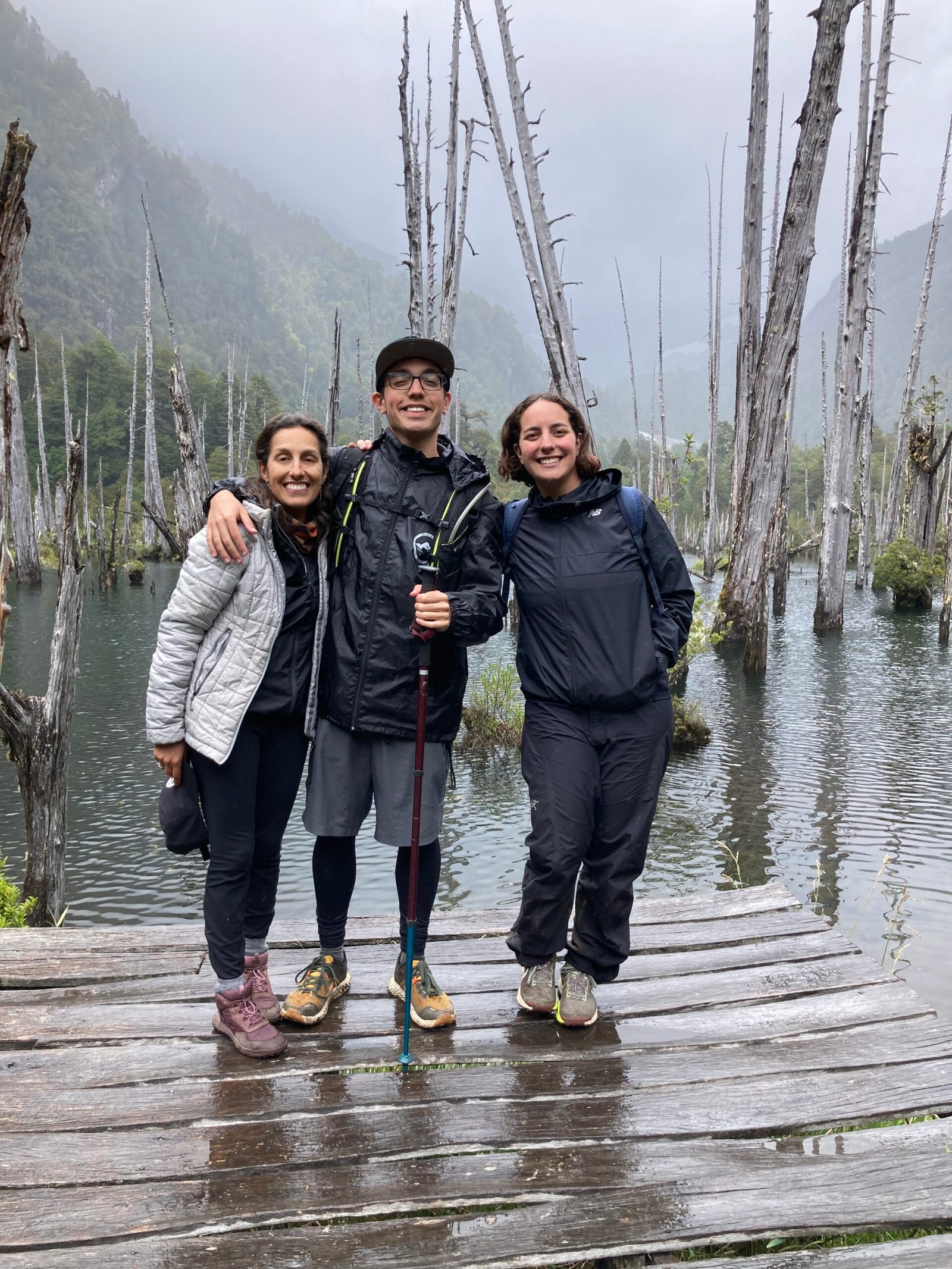 Pueliando en familias por Puelo Patagonia chilena